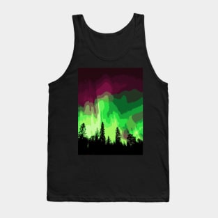 Fluorescent Forest - Landscape Tank Top